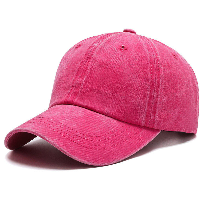 Washed Hot Pink Caps - Kampala Hats - Hats | Caps | Beanies