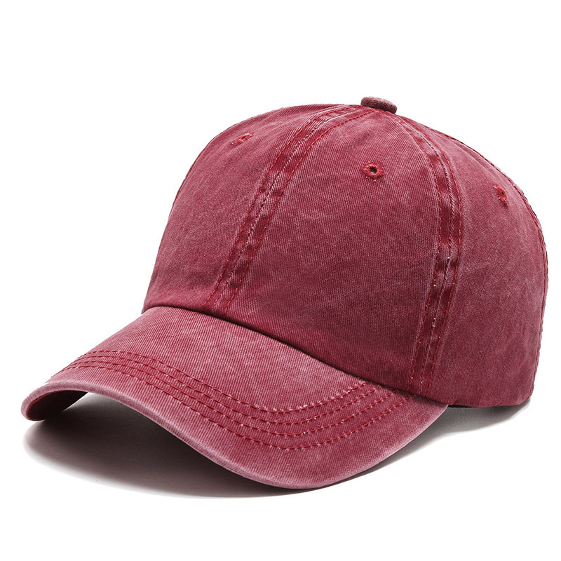 Washed Maroon Caps - Kampala Hats - Hats | Caps | Beanies